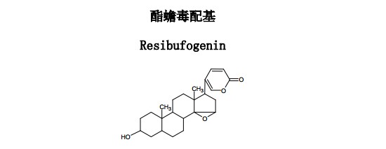 酯蟾毒配基中药化学对照品分子结构图