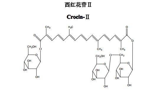 西红花苷Ⅱ (Crocin-Ⅱ)中药化学对照品