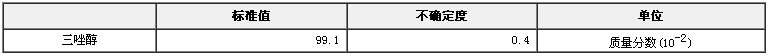 三唑醇农药纯度标准物质