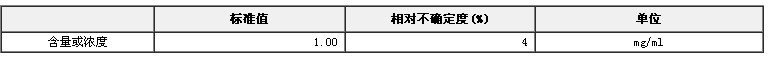 甲醇中三溴甲烷溶液标准物质