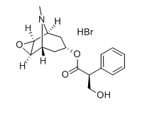 氢溴酸东莨菪碱对照品分子结构图