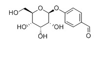 豆腐果苷对照品分子结构图