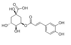 新绿原酸对照品分子结构图 