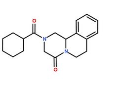 吡喹酮分子结构图