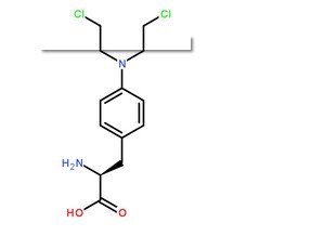 美法仑CAS号：148-82-3分子结构图