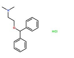盐酸苯海拉明CAS号：147-24-0分子结构图