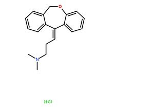 盐酸多塞平CAS号：1229-29-4分子结构图