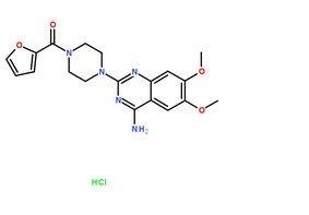 盐酸哌唑嗪分子结构图