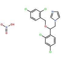 硝酸咪康唑分子结构图