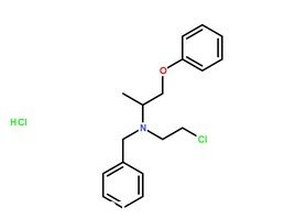 盐酸酚苄明分子结构图
