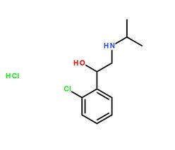盐酸氯丙那林分子结构图