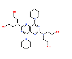 双嘧达莫分子结构图