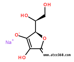CAS号：134-03-2分子结构图