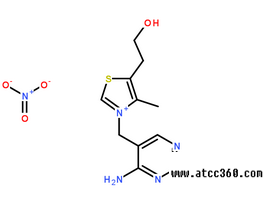 硝酸硫胺分子结构图