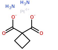 卡铂分子结构图