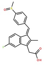 舒林酸分子结构图