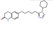 西洛他唑分子结构图
