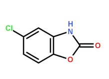 氯唑沙宗分子结构图