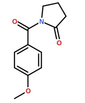 阿尼西坦分子结构图’