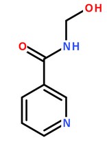 羟甲烟胺分子结构图