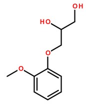 愈创甘油醚分子结构图‘