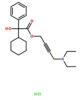 盐酸奥昔布宁分子结构图