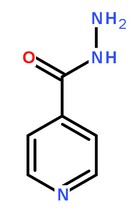 异烟肼分子结构图