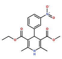 尼群地平分子结构图