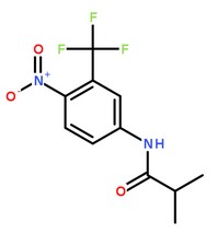 氟他胺分子结构图