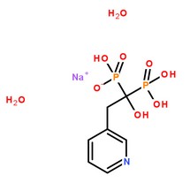 利赛膦酸钠分子结构图