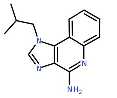 咪喹莫特分子结构图