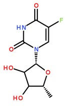 多西氟尿啶分子结构图