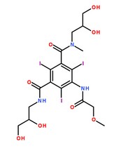 碘普罗胺分子结构图