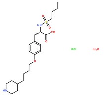 盐酸替罗非班分子结构图