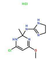盐酸莫索尼定分子结构图