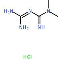 盐酸二甲双胍分子结构图