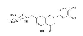 木犀草素-7-O-β-D-葡萄糖醛酸苷对照品
