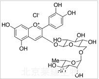 矢车菊素3-O-芸香糖苷标准品
