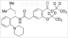 (S)-Repaglinide Ethyl Ester-d10