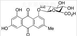 大黄素1-β-D-葡萄糖苷标准品