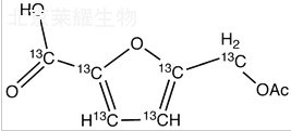5-Acetoxymethyl-2-furancarboxylic Acid-13C6