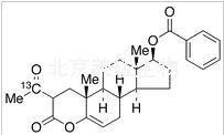 (17β)-2-(Acetyl-13C)-17-(benzoylox