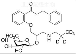 Propafenone-d5 β-D-Glucuronide