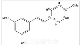 白藜芦醇三甲醚-13C6标准品