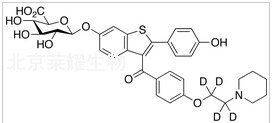 Raloxifene-d4 6-Glucuronide