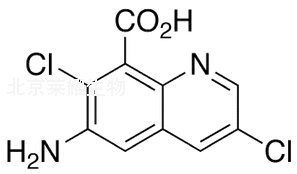 6-氨基-3,7-二氯-8-喹啉羧酸
