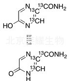 5-Hydroxypyrazinecarboxamide-13C3