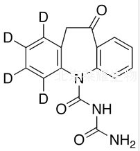 N-Carbamoyl Oxcarbazepine-d4