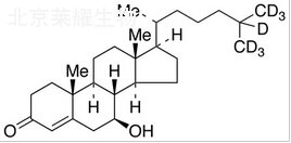 7β-Hydroxy-4-cholesten-3-one-d7