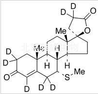 7α-Thiomethyl Spironolactone-d7